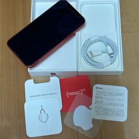 【付属品完備】iPhone 12 mini レッド 64 GB SIMフリー