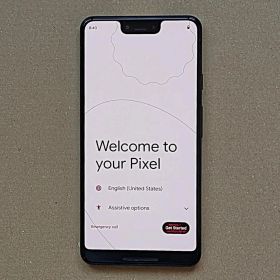 Google Pixel 3 本体 ブラック 中古美品