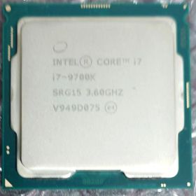 CPU Intel Core i7 i7-9700K