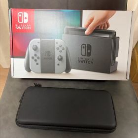 Nintendo Switch 本体 グレー キャリングケース付