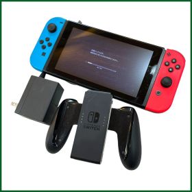 ●Nintendo Switch●ニンテンドースイッチ 旧型 HAC-001 本体 充電ドッグなし 動作品 中古 質