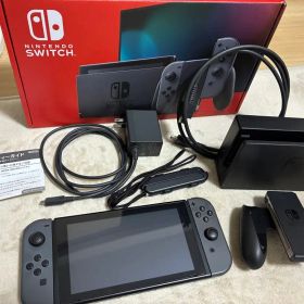 Nintendo Switch 本体 グレー バッテリー強化版 箱付