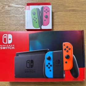 Nintendo Switch本体セット+ Joy-Conネオングリーン/ピンク