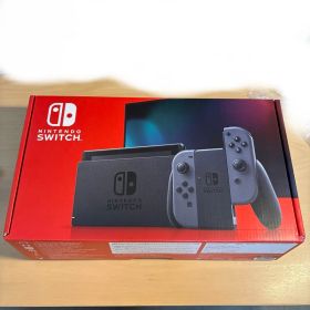 Nintendo Switch グレー本体 箱、付属品つきHAD-S-KAAAA