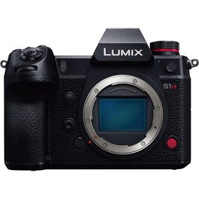 パナソニック フルサイズミラーレス一眼カメラ「LUMIX DC-S1H」ボディ Panasonic DC-S1H-K 返品種別A