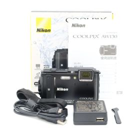 Nikon COOLPIX AW130 ブラック ニコン コンパクトデジタルカメラ #73013