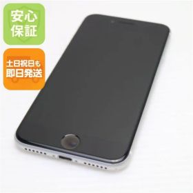 美品 SIMフリー iPhone SE 第2世代 128GB ホワイト スマホ 白ロム 土日祝発送OK 03000