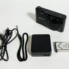 SONY ソニー コンパクトデジタルカメラ サイバーショット Cyber-Shot DSC-WX350 (B) [ブラック] 【中古】【並品】【202460776893】