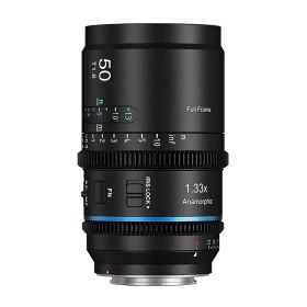 SIRUI Astra 50mm 1.33X T1.8フルフレーム アナモルフィック シネレンズ AF対応 Lマウント LUMIX DC / SIGMA fp・fp L / Leica SLシリーズ対応 ブルーフレア(AST-50-LB)