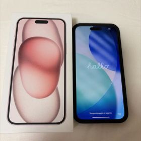 美品Apple iPhone15Plus 128GB Pink 本体SIMフリー