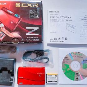 FUJIFILM FINEPIX Z700EXR レッド デジカメ 富士フイルム