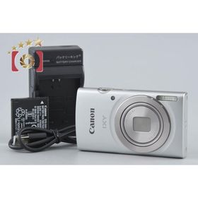 【中古】Canon キヤノン IXY 180 シルバー コンパクトデジタルカメラ