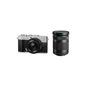在庫あり【送料無料】オリンパス OLYMPUS PEN E-P7 EZダブルズームキット シルバー