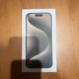 Apple iPhone 15 Pro ナチュラルチタニウム 256GB 本体