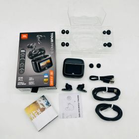 JBL TOUR PRO 3 ワイヤレスイヤホン bluetooth/ハイブリッドノイズキャンセリング/ハイレゾワイヤレスLDAC/デュアルドライバー/マルチポイント/防塵・防水/ワイヤレス充電対応/ブラック / JBLTOURPRO3BLK