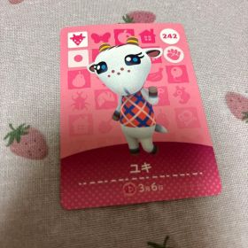 どうぶつの森 amiiboカード ユキ
