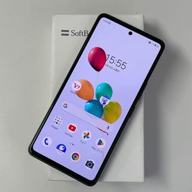 ★利用制限〇★ あんしんファミリースマホ A303ZT ブラック SIMロック解除済