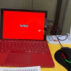 Surface Pro 3 8gb/256gb本体 レッドキーボード
