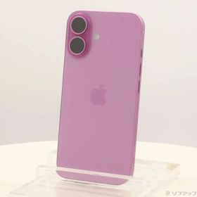 ソフマップ 〔中古品〕 iPhone16 128GB ピンク MYDT3J／A SIMフリー【196】