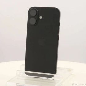 ソフマップ 〔中古品〕 iPhone16 128GB ブラック MYDQ3J／A SIMフリー【371】