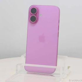 ソフマップ 〔中古品〕 iPhone16 256GB ピンク MYDY3J／A SIMフリー【371】