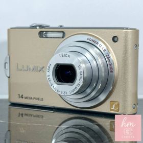 【美品】Panasonic LUMIX DMC-FX66 ゴールド 1410万画素 光学5倍ズーム 広角25mm ライカレンズ おまかせiA コンパクトデジタルカメラ パナソニック ルミックス