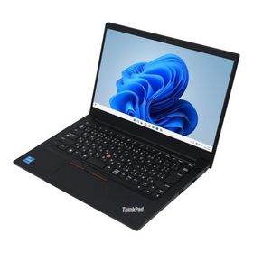 6ヶ月保証 lenovo ThinkPad E14 ノートパソコン 第10世代 Core i3 Windows11 64bit WEBカメラ メモリ8GB 高速 SSD WiFi フルHD A4サイズ 中古 1752504