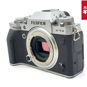 【中古】 【並品】 フジフイルム X-T4 ボディ シルバー 【ミラーレス一眼】 【6ヶ月保証】