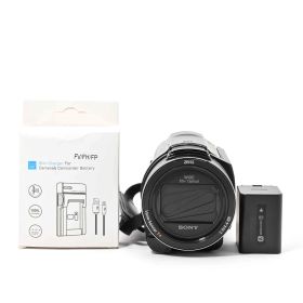 【美品】 SONY Handycam FDR-AX60 ブラック 内蔵メモリー64GB 光学ズーム20倍 空間光学手ブレ補正