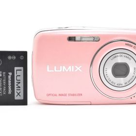 ★美品★パナソニック Panasonic LUMIX DMC-S1 ピンク★ W0542＃5110