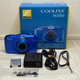【美品・完動品】Nikon Coolpix W150 Blue ブルー