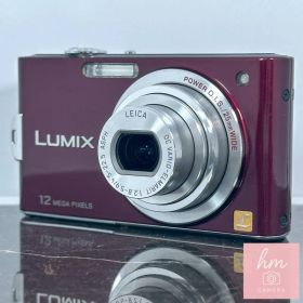 【外観美品】Panasonic LUMIX DMC-FX60 バイオレット 1210万画素 光学5倍ズーム 広角25mm ライカレンズ おまかせiA コンパクトデジタルカメラ パナソニック ルミックス