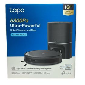 tp-link Tapo RV20 Max Plus ロボット掃除機&amp;自動ゴミ収集機 Tapo RV20 Max Plus 未使用に近い