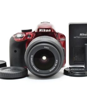 Nikon ニコン D3300 レッド レンズキット デジタル一眼カメラ