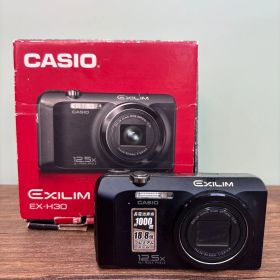 ジャンク品 通電のみ CASIO EX–H30 EXILIM デジカメ 現状品 送料無料♪