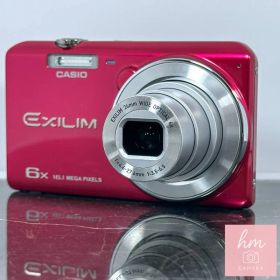 【美品】CASIO EXILIM EX-ZS25 レッド 1610万画素 光学6倍ズーム 広角26mm メイクアップモード コンパクトデジタルカメラ カシオ エクシリム