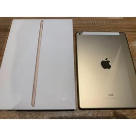 【中古美品】iPad第5世代 32GB ゴールド SIMフリー Cellモデル MPG42J/A A419