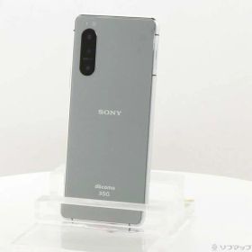 【中古】SONY(ソニー) Xperia 5 II 128GB グレー SO-52A docomoロック解除SIMフリー 【368-ud】