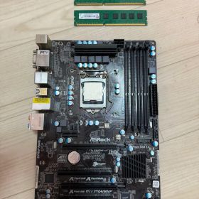 ASRock H77 Pro4/MVP、i7-3770k、24GBメモリセット