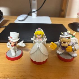 【amiibo】 ウェディングスタイル マリオ ピーチ クッパ 3体セット