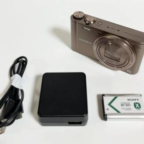 SONY ソニー コンパクトデジタルカメラ サイバーショット Cyber-Shot WX DSC-WX300(T) [ブラウン] 【中古】【良品】【202450402321】