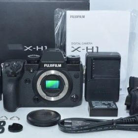 【33ショットの特上品】 富士フイルム FUJIFILM ミラーレス一眼カメラ X-H1ブラック X-H1 ＃9210