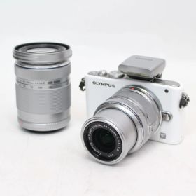 339)OLYMPUS ミラーレス一眼カメラ PEN Lite E-PL3 レンズキット ホワイト