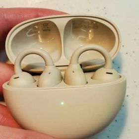 【期間限定値下げ中】HUAWEI FreeClip【ベージュ】ワイヤレスイヤホン