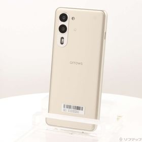 (中古)arrows We2 Plus M06 256GB シャンパンシルバー SIMフリー(262-ud)