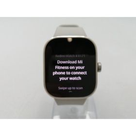 【中古】Xiaomi Redmi Watch 4 シルバーグレー【ECセンター】保証期間１ヶ月【ランクB】
