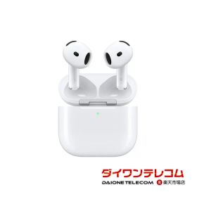 【未使用品〜中古品】Apple AirPods 4 アクティブノイズキャンセリング搭載モデル MXP93J/A 本体 最大1年間保証【スマホとタブレット販売のダイワン】