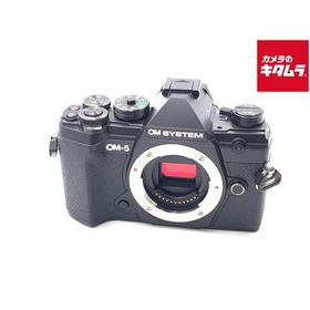【中古】 【美品】 OM SYSTEM OM-5 ボディ ブラック
