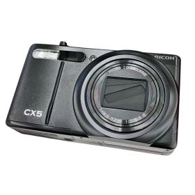 186001 動作未確認 RICOH リコー デジタルカメラ CX5 ブラック
