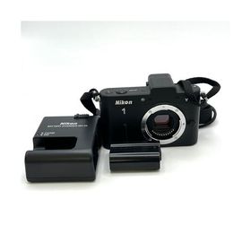 Nikon ミラーレス一眼カメラ Nikon 1 (ニコンワン) V1 (ブイワン) ボディ ブラック N1 V1 BK